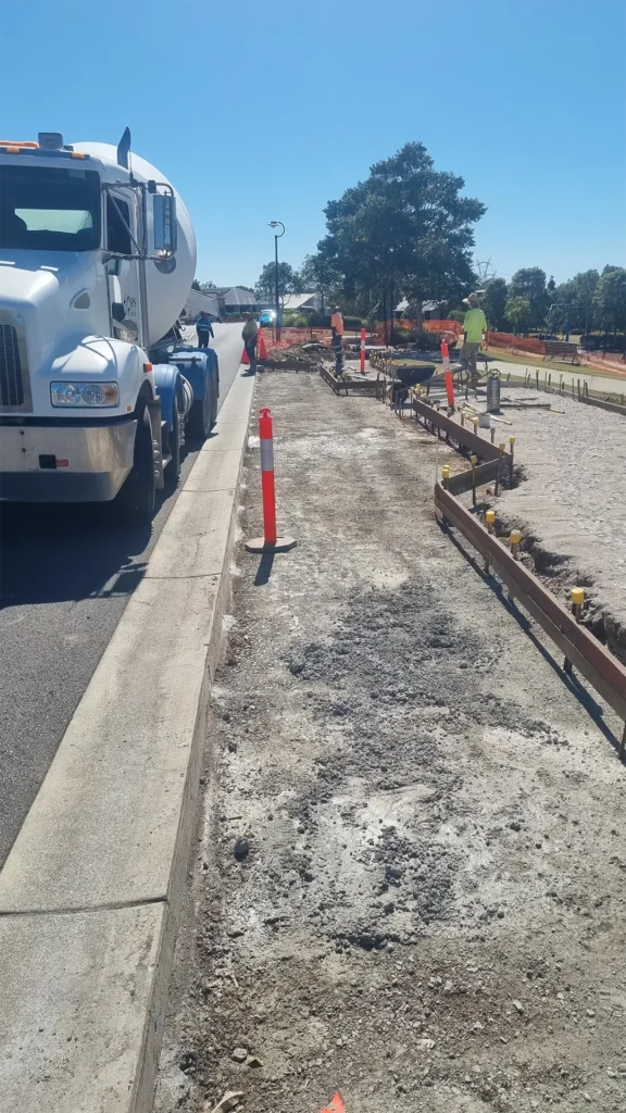 MBCC Civil Concreting Project Bus Stop