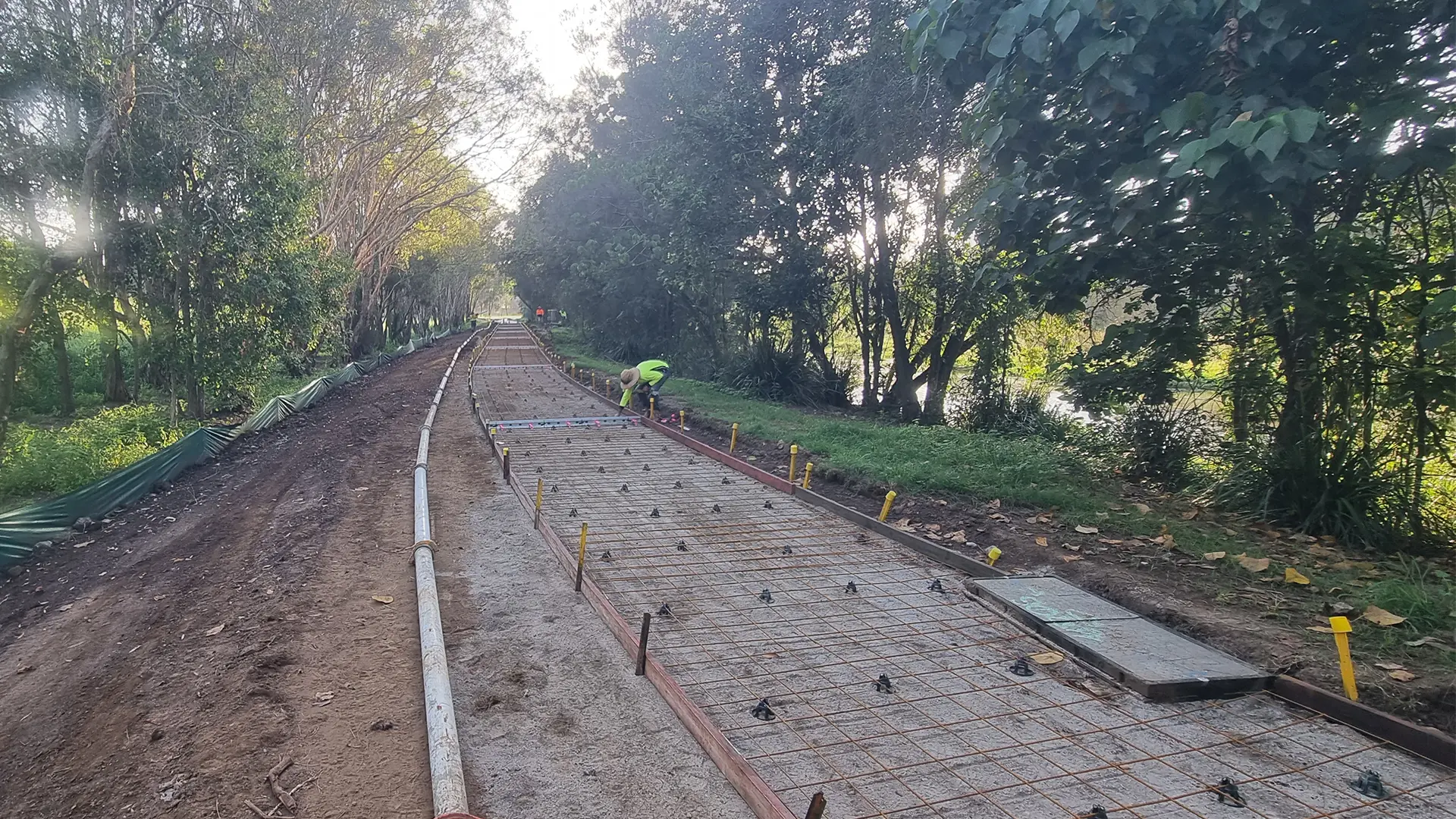 MBCC Civil Concreting Project Strathpine Park Footpath