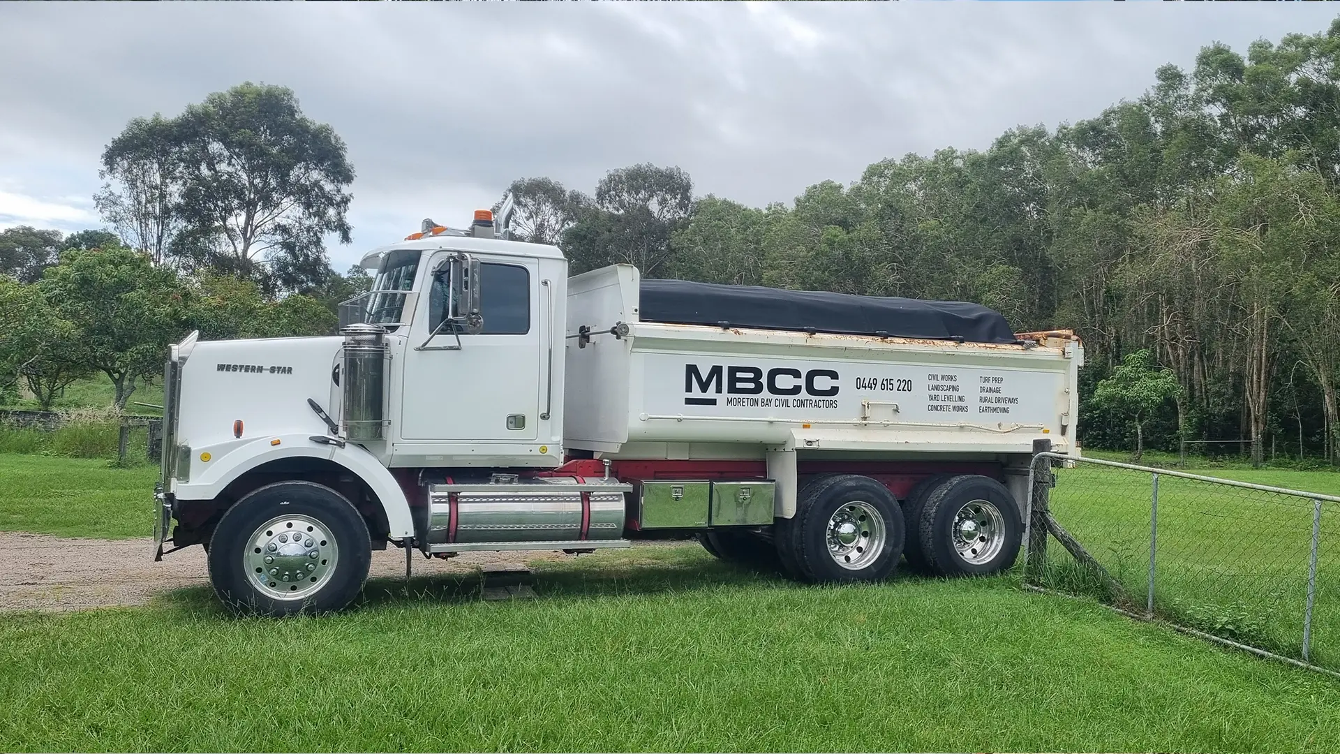 MBCC Earthworks Machine Hire Tipper Truck