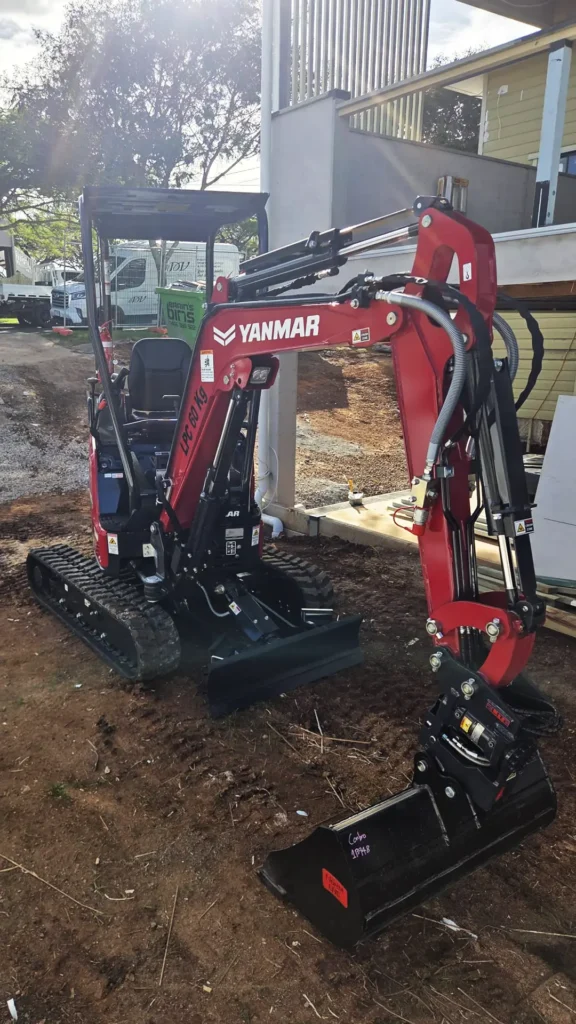 MBCC Earthworks Machine Hire 1.7T Yanmar Excavator MBCC Earthworks Machine Hire 1.7T Yanmar Excavator